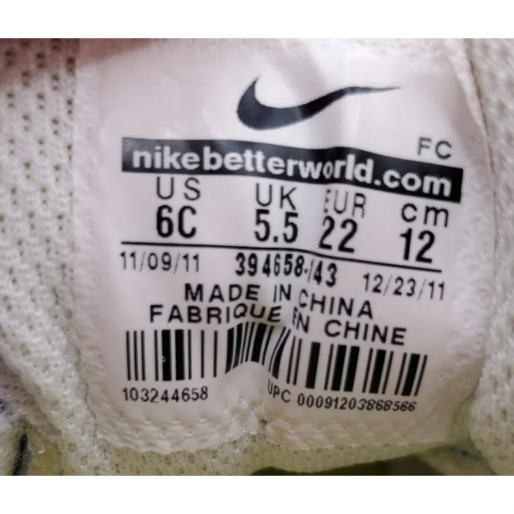 Nike 6C Blue/ White/ Black Shoes 394658-143